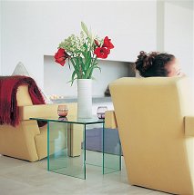 Vale Furnishers - Glass Occasional Table